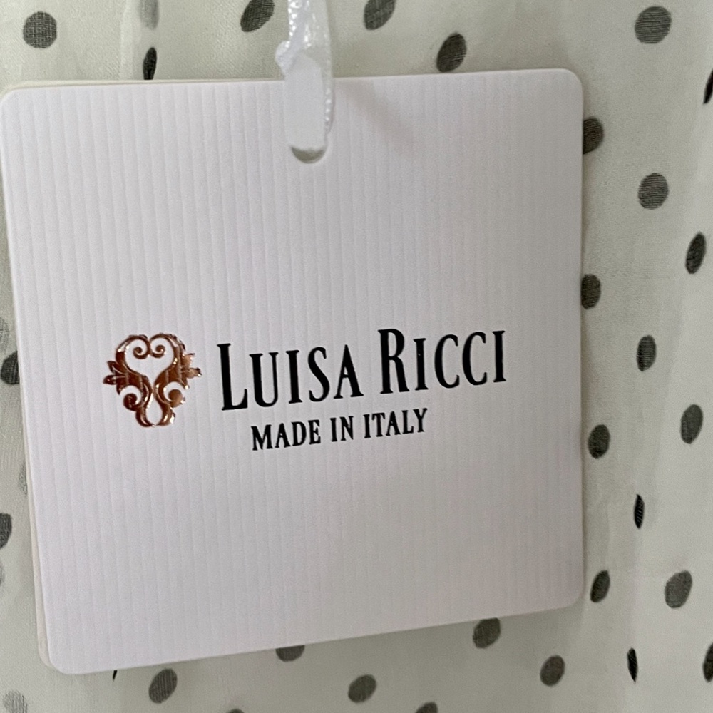 NWT LUISA RICCI Ruffled Top - Picture 3 of 4